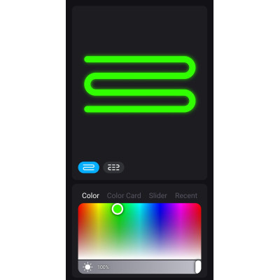 Instalatie de Craciun Digitala controlata din aplicatie telefon si telecomanda, 3 m x 3 m, 600 leduri, USB perdea luminoasa digitala SMART