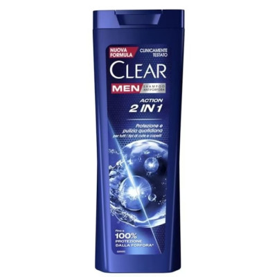 Sampon de par Clear Men Classic Action 2in1, 360 ml