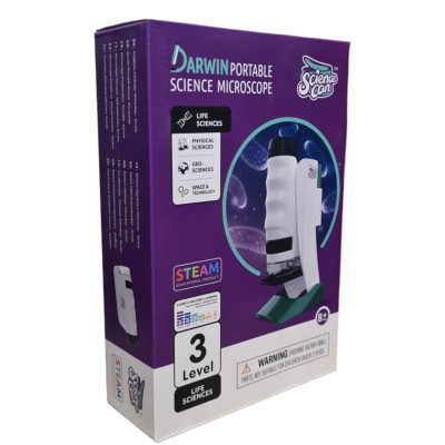 Jucarie educativa tip Microscop Portabil Pentru Copii