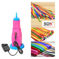Pompa electrica portabila pentru umflat baloane Lungi de modelaj, ZS-609