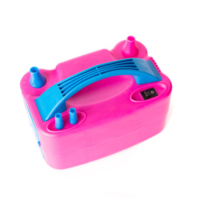Pompa electrica tip compresor pentru umflat baloane si obiecte gonflabile, 600 W, Roz Hello Kitty