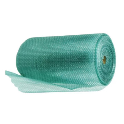 Folie cu bule 50 gr / mp 10 m x 1 m, Verde, pentru ambalare Folie cu bule 50 gr / mp 10 m x 1 m, Verde, pentru ambalare