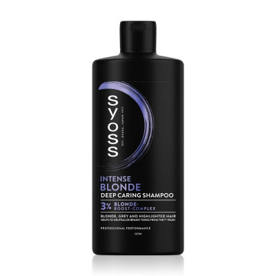 Sampon Syoss Blonde & Silver pentru par blond, argintiu sau cu suvite, 440 ml Sampon Syoss Blonde & Silver pentru par blond, argintiu sau cu suvite, 440 ml