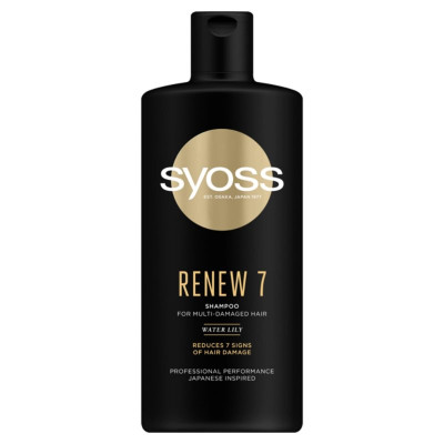 Sampon Syoss Renew 7 pentru par deteriorat, 440 ml Sampon Syoss Renew 7 pentru par deteriorat, 440 ml