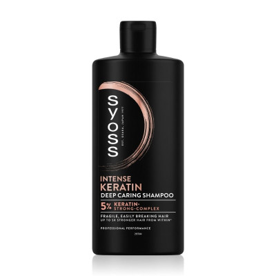 Sampon Syoss Keratin Hair Perfection pentru par uscat, 440 ml Sampon Syoss Keratin Hair Perfection pentru par uscat, 440 ml