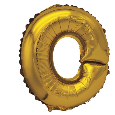 Balon din folie metalizata aurie, Mirific Party, Litera O, 80 cm, Gold Balon din folie metalizata aurie, Mirific Party, Litera O, 80 cm, Gold