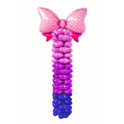 Set 19 Baloane cu suport Mirific Party 240 cm