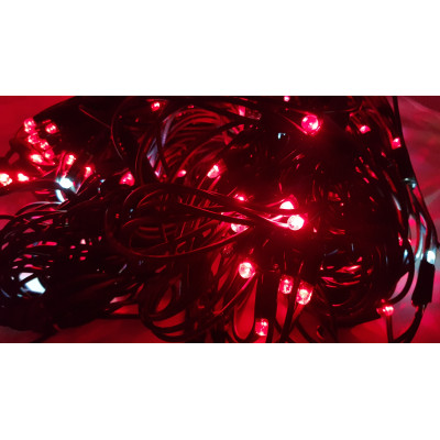 Instalatie de Craciun, 3 m x 3 m, Plasa Flash, Rosu, 208 leduri, SDX, 9118R / plasa cu flash Sdx Market