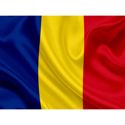 Drapel tricolor Romania pentru exterior 140 cm x 90 cm 160 g/ mp