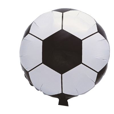 Balon din folie tip minge de fotbal 45 cm