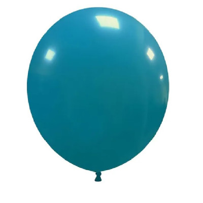 Balon mare din latex, Mirific Party, turcoaz, 90 cm