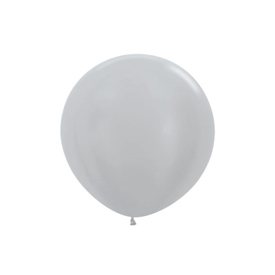 Set 2 Balone, Mirific Party, Gri, 45 cm, Latex