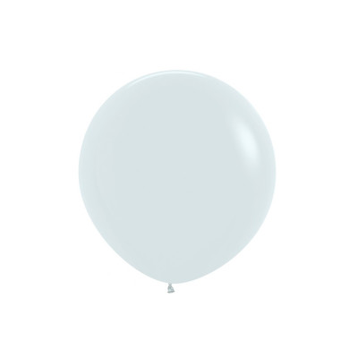 Set 2 Balone, Mirific Party, Alb, 45 cm, Latex Set 2 Balone, Mirific Party, Alb, 45 cm, Latex
