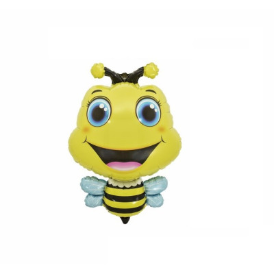 Balon figurina din folie de aluminiu tip Albinuta, 48 cm x 75 cm