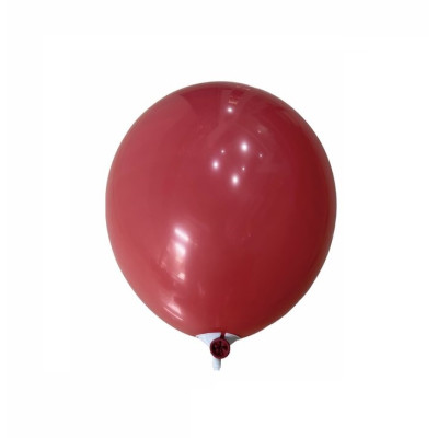 Set 100 Baloane Latex, Rosu sidefat, Retro, 30 cm