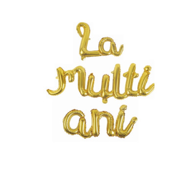 Set 3 Baloane din folie metalizata, 