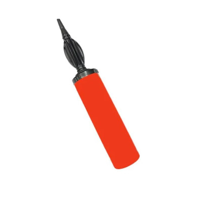 Pompa manuala de umflat baloane, 29 cm, Rosu
