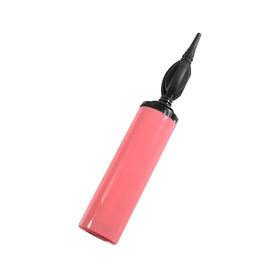 Pompa manuala de umflat baloane, 29 cm, Rosu pal