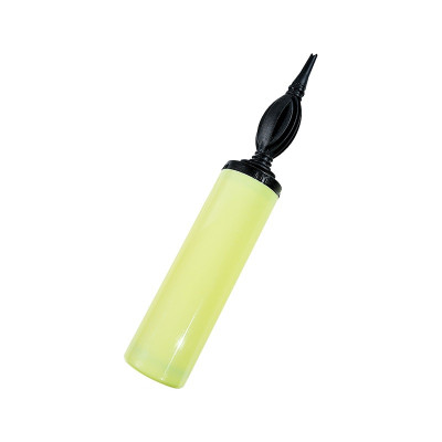 Pompa manuala de umflat baloane, 29 cm, Galben pal