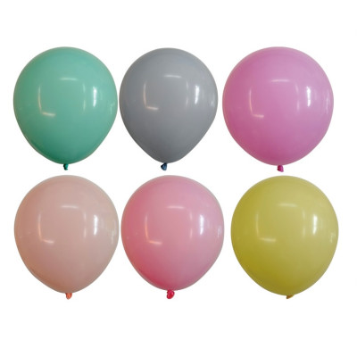 Set 100 Baloane latex, Multicolor pastelat, 25 cm
