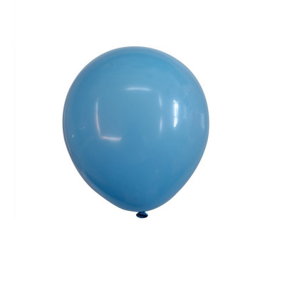 Set 8 Baloane latex, Albastru deschis, 25 cm