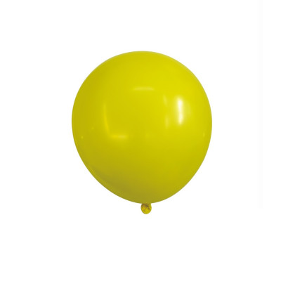 Set 8 Baloane latex, Galben inchis, 25 cm