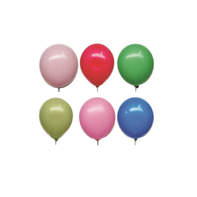 Set 8 Baloane latex, Multicolor, 25 cm