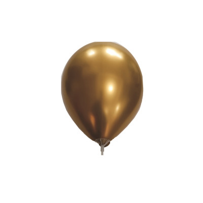 Set 20 Baloane latex, Auriu metalizat, 30 cm