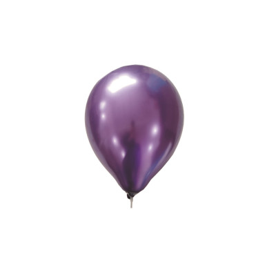 Set 20 Baloane latex, Mov chrome, 30 cm