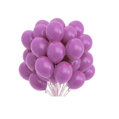 Set 50 Baloane latex, Mov, 25 cm