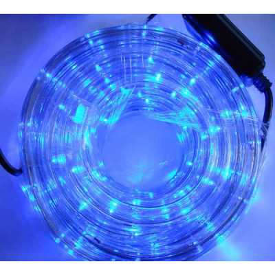 Instalatie Rola LED 10 m furtun luminos albastru + controller inclus / instalatie de craciun Sdx Marketï¿½