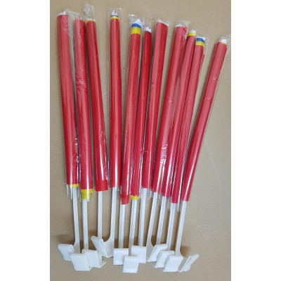 Set 500 Steaguri auto tricolore 30 cm x 45 cm, Romania / drapel