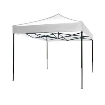 Pavilion Pliabil 3x3m, sistem tip acordeon, cadru metalic negru , acoperis Alb, Pavilion Pliabil 3x3m, sistem tip acordeon, cadru metalic negru , acoperis Alb,
