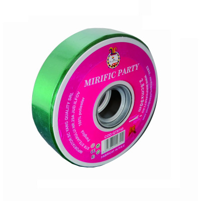Panglica rafie pentru baloane sau cadouri, 2.8 cm x 90 m, Verde Panglica rafie pentru baloane sau cadouri, 2.8 cm x 90 m, Verde