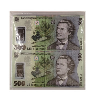 Set 20 servetele pentru petrecerea copiilor in doua straturi, print Bani Romanesti, 33 cm x 33 cm Set 20 servetele pentru petrecerea copiilor in doua straturi, print Bani Romanesti, 33 cm x 33 cm