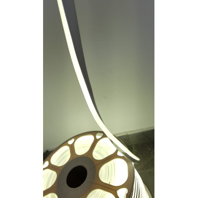 Tub luminos Neon Flex, Furtun Luminos Flexibil LED 10 m alb rece cu alimentator inclus Tub luminos Neon Flex, Furtun Luminos Flexibil LED 10 m alb rece cu alimentator inclus