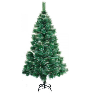 Brad Pin Cu Aspect Nins, 210 cm Inaltime, Suport Din Metal Inclus, Gospodarul Brad Pin Cu Aspect Nins, 210 cm Inaltime, Suport Din Metal Inclus, Gospodarul