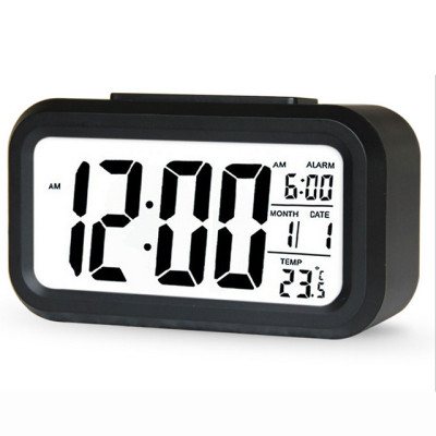 Ceas Desteptator LCD, Negru Ceas Desteptator LCD, Negru