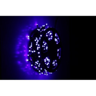 Instalatie Craciun, MENTON, liniara, 50 m, 500 LED, jocuri de lumini, Culoare Albastru, Utilizare Interior-Exterior, Model BG10