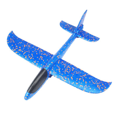 Jucarie pentru copii tip Avion planor din polistiren, lungime 47 cm, Albastru Jucarie pentru copii tip Avion planor din polistiren, lungime 47 cm, Albastru