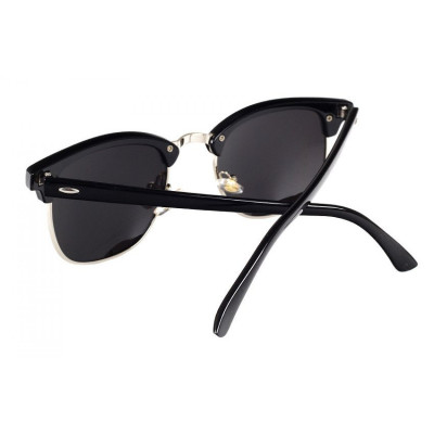 Ochelari de soare Clubmaster Retro Galben - Argintiu Ochelari de soare Clubmaster Retro Galben - Argintiu
