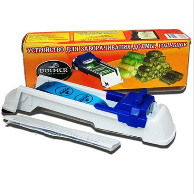 Aparat pentru impachetat sarmale, 35 cm x 8 cm, Albastru alb Aparat pentru impachetat sarmale, 35 cm x 8 cm, Albastru alb